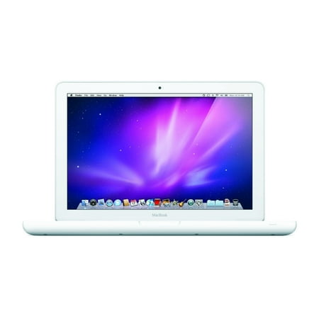 - Apple MacBook MC207LL/A Intel Core Duo P8400 X2 2.4GHz 2GB 250GB DVD+/-RW 13.3, White (Refurbished)