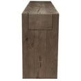 thumbnail image 3 of Pemberly Row Transitional Wood Console Table in Natural Brown, 3 of 4