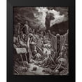 thumbnail image 2 of Dore, Gustave 15x18 Black Modern Framed Museum Art Print Titled - The Visions of Ezekiel The Vision of the Valley of the Dry Bones, 2 of 5