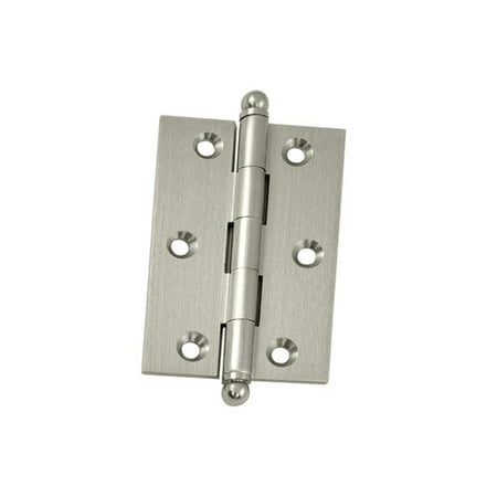 - Deltana 1'' H x 3'' W Solid Brass Cabinet Door Hinge