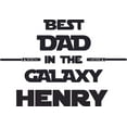thumbnail image 1 of Custom Name Wall Decal - Dad In The Galaxy Personalized Wall Sticker for Home Boy Girl Bedroom Decoration - Size: 26 In x 20 In, 1 of 3