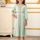 thumbnail image 4 of Vestido largo estilo étnico para niñas de talla mediana y grande., 4 of 6