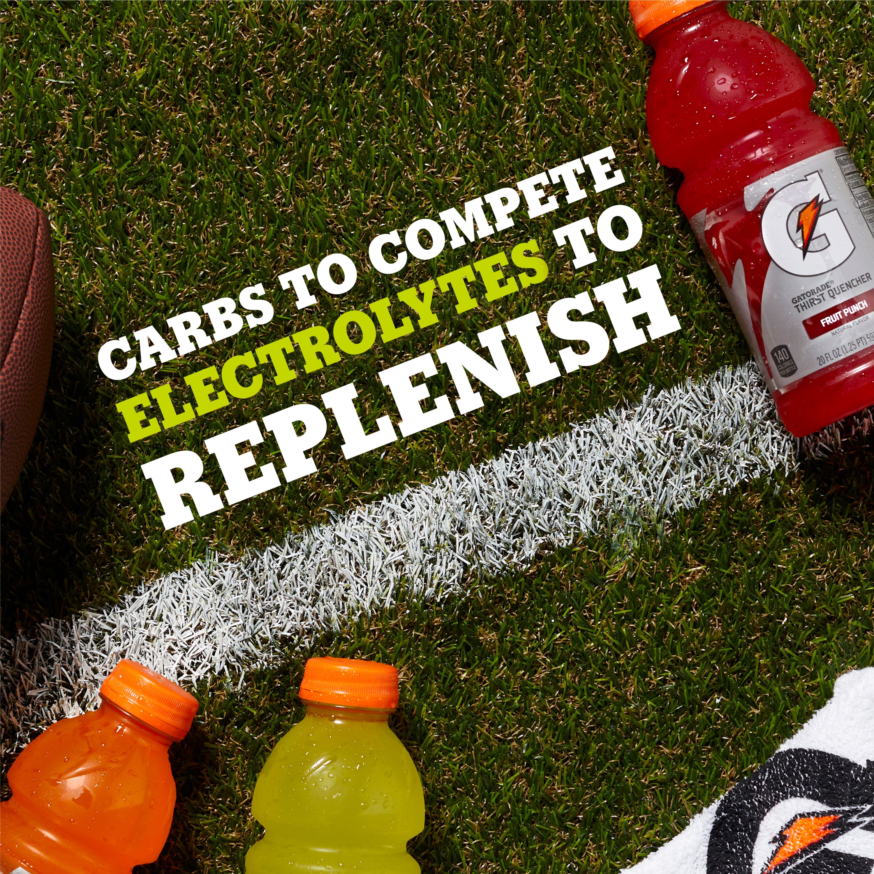  Gatorade Thirst Quencher Sports Drink, Fruit Punch, 20oz  Bottles, 4 Pack, Electrolytes for Rehydration : Grocery & Gourmet Food