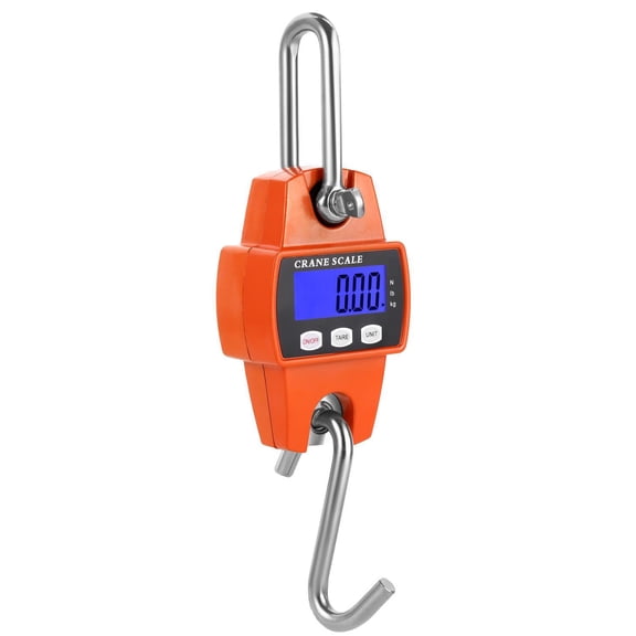 300kg/ 600lb LCD Digital Hanging Scale WITH Industrial Hook Mini Crane Scale BETT