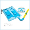 thumbnail image 5 of EyePop 4-Piece Blue Dive Set for Children, Unisex, 5 of 9