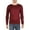 Burgundy, variant on And Now This Mens Knit Pullover Crewneck Sweater