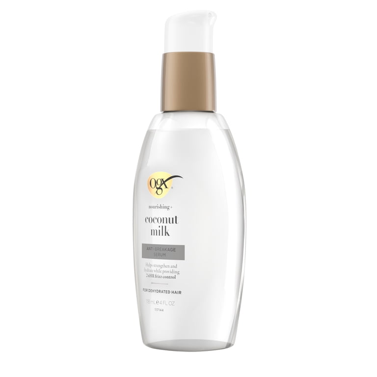 OGX Coconut Milk Moisturizing Leave-In Hair Serum, 4 oz photo 7