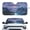 Fantasy Mountain Lake, variant on Xixirimido Car Windshield Sun Shade Front Windshield Cover Universal Fit for SUVs Trucks Foldable Front Window Sunshade Automotive Interior Accessories, Cherry Blossom