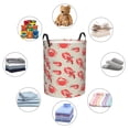 thumbnail image 4 of Fotbe Crab Lobster 1 Cesto de Ropa con Asas, Cesto Impermeable de Gran Capacidad, Bolsa de Lavado para Dormitorio, Cesto de Ropa con Ruedas y Asas-Medium, 4 of 6