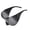 Black, variant on Ywmsfl Oversized Panoramic Sunglasses Single Lens Design Sun Filter Lightweight Outdoor Sports Glasses For Sports Enthusiasts