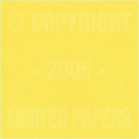 Springhill Offset Canary 65# Cover 8.5"x11" 250 sheets