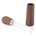 thumbnail image 4 of Coffee Stirrer, Coffee Distribution Tool Needle Coffee Distributor With Wooden Base For Home Travel Restaurant, 4 of 8