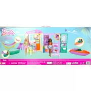 Barbie Beach House Bundle with 2 Dolls and Accessories