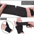 thumbnail image 3 of 30 Rolls Self Adherent Wrap Stretch Bandages Self Adhesive Bandage Wrap 2 inch Self Stick Bandage Wrap Tape for Wrist Ankle Swelling Sprains (Black), 3 of 7
