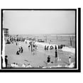 thumbnail image 2 of Historic Framed Print, The Beach, Rockaway, L[ong] I[sland], 17-7/8" x 21-7/8", 2 of 9