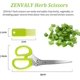 thumbnail image 2 of Herb Scissors, Multipurpose 5 Blade Kitchen Scissor, Stainless Steel Herb Cutter Scissors, Chopper Scissors, with Cleaning Comb, 2 of 5