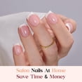 thumbnail image 4 of Kit de uñas de gel Beetles X Press Plus French rosa, 150 piezas, 4 of 8