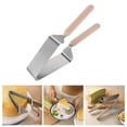 thumbnail image 1 of HHSFEIFUUU Stainless Steel Cake Cutter Separator Triangle Design Baking Tool 27x5cm, 1 of 7