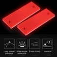 thumbnail image 5 of 15cm Rojo Reflector Placa Rectangular Reflectante para Coche para Automóvil, 5 of 5