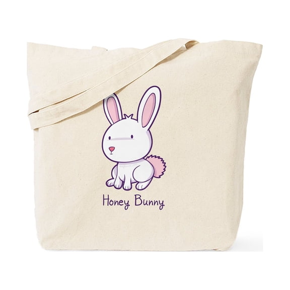 CafePress - Honey Bunny Tote Bag - Unisex Canvas Tote Bag, Beige, 1-Piece