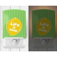 thumbnail image 2 of Caroline's Treasures BB7108CNL Lemon Life is Good Ceramic Night Light, 6x4x3", multicolor, 2 of 2
