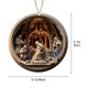 thumbnail image 2 of Colgante de Acrílico con Efecto 2024 para Coche con Visión Estereoscópica de Nacimiento., 2 of 7