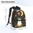 thumbnail image 2 of Balery Gnome Insect Frog Mochila para Mujeres y Hombres, Mochila Ligera Casual para Viajes, Mochila Clásica Básica para la Universidad, 2 of 6
