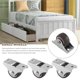 thumbnail image 5 of 4 piezas Mini Ruedas para muebles Ruedas fijas pequeñas de 25 mm Ruedas móviles direccionales Ruedas móviles para muebles, 5 of 5