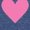 HEATHER NAVY, variant on Barbie - Heart Grid - Toddler and Youth Girls A-line Dress