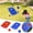 Blue, variant on Foldable Cornhole Toss Game Set,Collapsible Cornhole Board With Footbags,Camping Sandbag Games Prop Set Indoor Outdoor for Adults,Travel Camping Accessory,Suitable For Parties