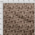 thumbnail image 3 of oneOone Rayon Brown Fabric Abstract Floral Craft Projects Decor Fabric Printed By The Yard 56 Inch Wide, 3 of 5
