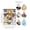 A, variant on 12 Pack Pre-Filled Clear Christmas Ball Ornaments,2.4in Transparent Plastic Hanging Baubles with Pine Cone,Berry & Glitter Decor,Assorted Xmas Tree Pendants for Holiday Home Party Decor