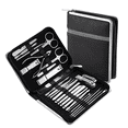 thumbnail image 1 of Kit de Manicure Profesional LAB.G Negro Plata 23 En 1, 1 of 4