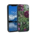 thumbnail image 1 of Compatible with iPhone 12 Phone Case, Floral-Flowers-246 Case Silicone Protective for Teen Girl Boy Case for iPhone 12, 1 of 1