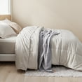thumbnail image 6 of Beige Queen Comforter Set - 7 Pieces Solid Queen Bed in a Bag, Queen Bed Set Beige with Comforters, Sheets, Pillowcases & Shams, 6 of 6