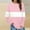 Pink, variant on Yteetum Light Blue Women's Sweatshirt Colorblock Long Sleeve Round Neck Hoodless Sweatshirt Tops Ladies Comfortable Casual Loose Pullover Sweatshirt