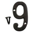 thumbnail image 2 of AMERTEER Wrought Iron Decorations Creative DIY House Number Casts Iron Metal Numbers, 2 of 2