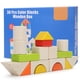 thumbnail image 2 of 30 piezas de bloques de construcción de madera para niños, juguetes educativos tempranos e interesantes, juguetes inteligentes, 2 of 14