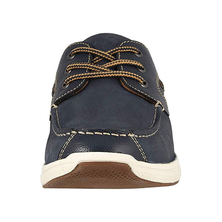 Florsheim Great Lakes Moc Toe Oxford Indigo Smooth w/ Milled 