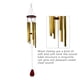 thumbnail image 5 of Campanas de viento, 6 tubos de metal, campanas de viento para jardín, patio, decoración del hogar y regalo, color 2 Eigraketly HA3677-02B, 5 of 6