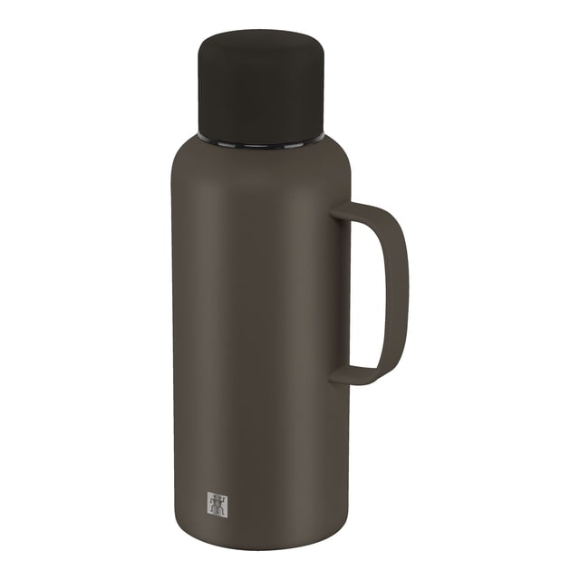 ZWILLING Thermo Plus Thermo Jug, 1.2 L, Stainless Steel, Chocolate