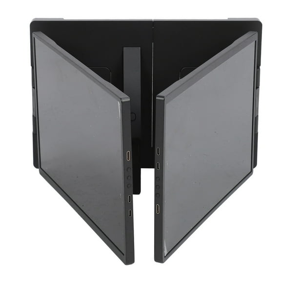 Laptop Screen Extender, 14.1inch FHD 1080P HDR IPS Dual Screens Extended Monitor, Multi Angle Rotatable Portable Monitor Extender for