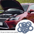 thumbnail image 2 of 10Pcs Professional Aluminum Alloy Engine Oil Drain Plug Washers Gaskets 9043012031 for, 2 of 6