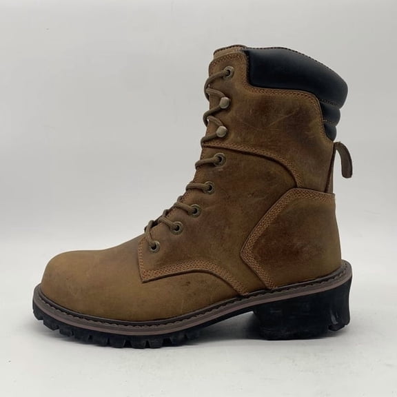 Red Phoenix FR Titan Safety Steel Shield Boots, Industrial, Construction &Military Work Boots, Slip & Water Resistant