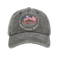 thumbnail image 6 of LNZGNM Unisex 250 Year American Anniversary Hat 1776-2026 Flag Letter Print Baseball Hat Adjustable Distressed Washed Golf Cap Stylish Outdoor Dad Hats,Dark Gray, 6 of 6