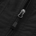 thumbnail image 6 of Big & Tall Men's Sleeveless Utility Fishing Vest Mesh Liner Stand Collar Full Zip Cargo Workwear Jacket for Hiking Travel Quick Dry Lightweight Solid Color, 6 of 9