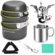 thumbnail image 1 of Kit de utensilios de cocina para acampar Odoland, 8 piezas con estufa y vaso de acero inoxidable, 1 of 7