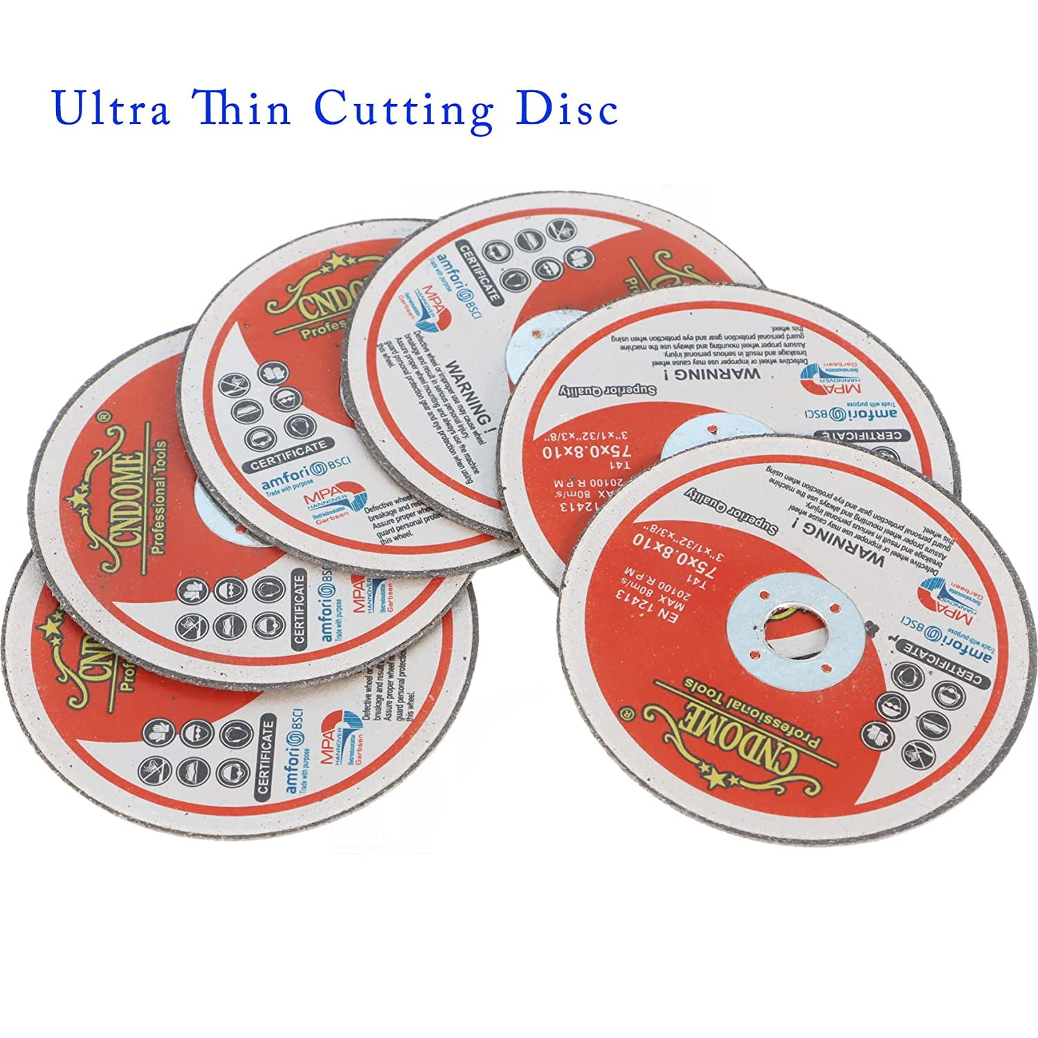 waltyotur 25-Pack Cut Off Wheels Ultra Thin Cut-Off Wheel Cutting Disc 3x1/32x3/8 Metal and Stainless Steel Cut-Off Wheels Cutting Wheel Disc Thin Metal Stainless Steel Cutting Cut Off Disc