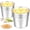2PackCitronella candle, variant on NGD Set of 4 Triple Wick Citronella Candles Perfect for Yards, Gardens, Balconies and Camping, Indoor & Outdoor Scented Candles Bulk…