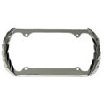 thumbnail image 2 of Wreath Chrome License Frame.  Free Screw Caps Included, 2 of 2